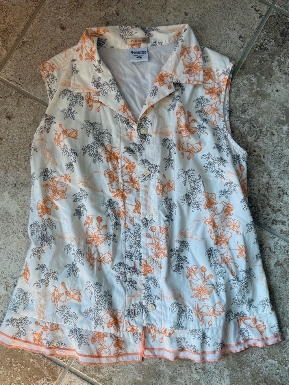 Columbia Floral Blouse